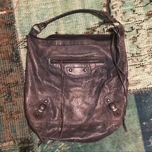 Authentic Balenciaga Tote Navy Blue